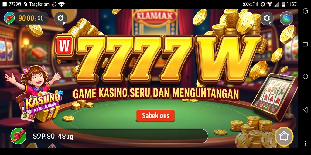 Gameplay seru dengan grafik menawan di 7777W.