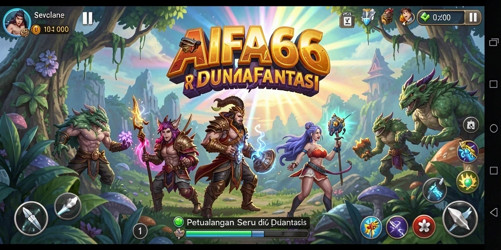 Tampilan gameplay AIFA66 yang menakjubkan dan mengasyikkan.