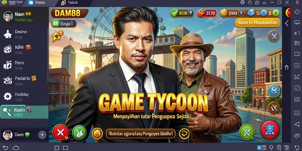 Tampilan gameplay DAM88 yang menarik dan interaktif.