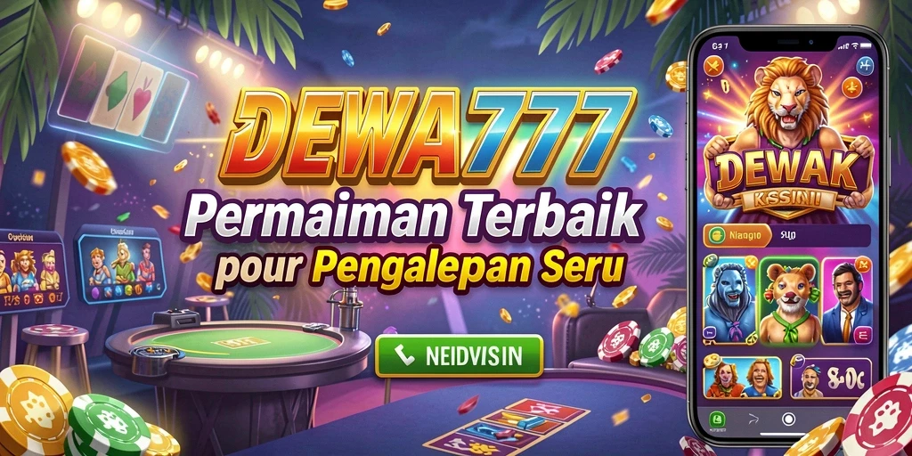 Screenshot permainan Kasino DEWA777 menampilkan suasana seru dan interaktif.