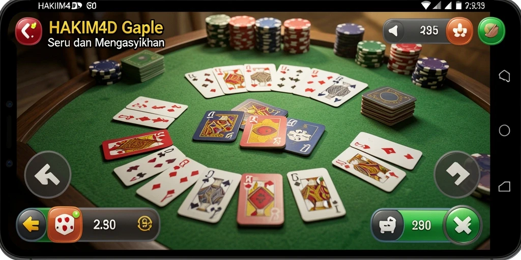 Tampilan gameplay HAKIM4D yang seru dan mengasyikkan.