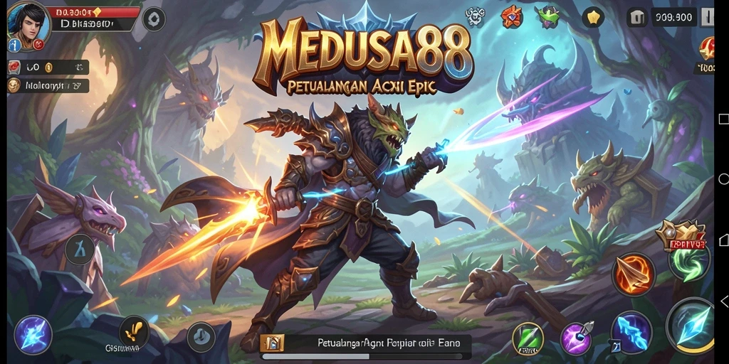 Tangkapan layar dari gameplay MEDUSA88 yang seru dan mendebarkan.