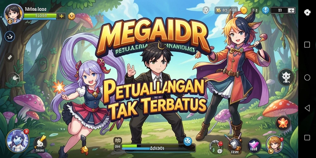 Pengalaman gameplay yang mendebarkan dalam dunia Anime.