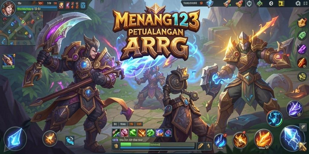 Tampilan menarik dari gameplay ARPG MENANG123 yang seru.