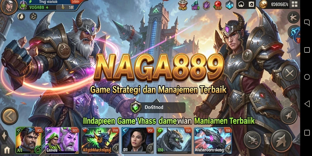 Tampilan gameplay seru dan interaktif di NAGA889.