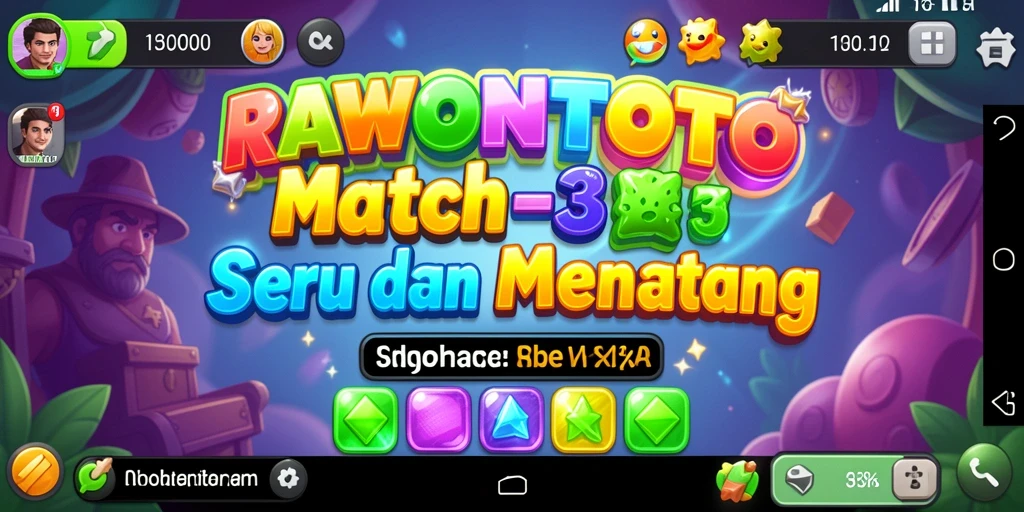 Tampilan menarik dari gameplay RAWONTOTO yang seru.