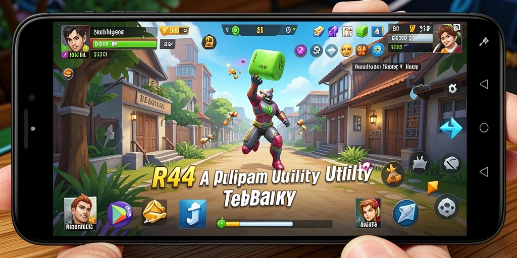 Tampilan utama RR44 yang menampilkan berbagai fitur Utility.