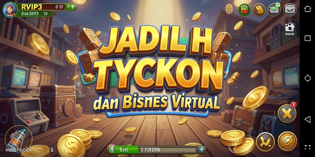 Tampilkan gameplay RVIP3 yang menarik dengan elemen bisnis mendebarkan.