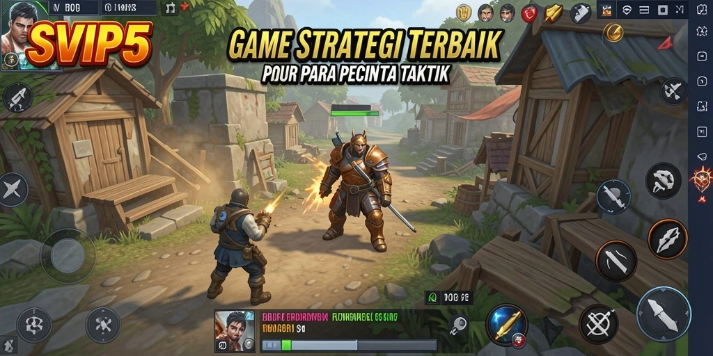 Tampilan gameplay menarik dan strategis dari SVIP5.