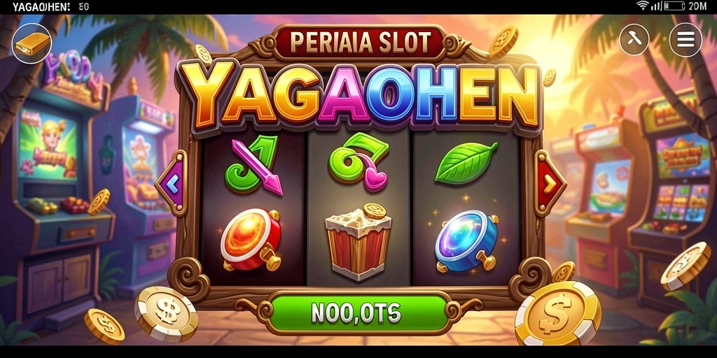 Screenshot gameplay YAGAOHEN menampilkan kekayaan visual dan fitur Slot menarik.